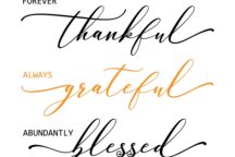 Time for Thanksgiving & Giving